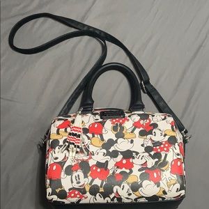 Mickey and Minnie Mouse loungefly purse
